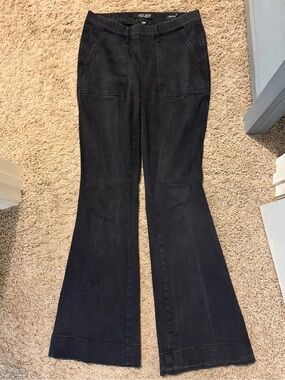 Judy Blue Black Flared High-Rise Pants